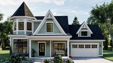 2. Rumah desain Victorian